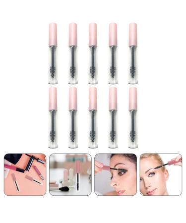 10Pcs 5ml Empty Mascara Tubes with Wand - Refillable Containers for DIY Castor Oil Cosmetic - 1 Ounce Pink Pack - Buy Online on GoSupps.com