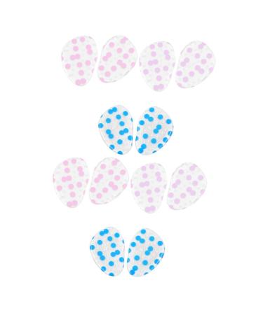 NOLITOY 6 Pairs Half Inner Sole Foot Arch Support Forefoot Gel Pad Luggage Locks Forefoot Sleeve Gel Pad for Shoes Baby Teething Mitten Japanese Hair Clip High Gel Insole Heel Thicken