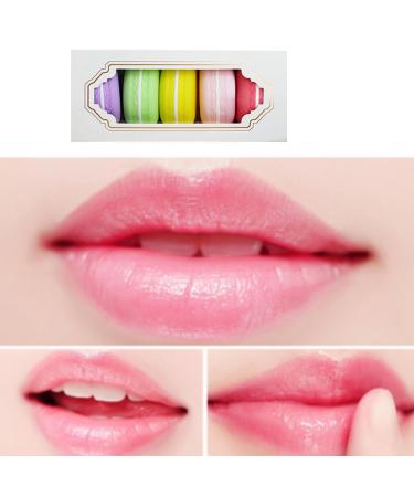 Lip Balm Gift Set Macaron Lip Mask Set Moisturising Lip Mask Exfoliating Jelly Lip Cream for Hydration Nourishing Lip Care 5PCS. - Buy Online on GoSupps.com