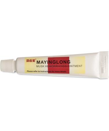 Mayinglong Musk Hemorrhoids Ointment - Fast Relief for Itching, Burning, and Pain - 0.35 oz (Pack of 3) - Buy Online on GoSupps.com