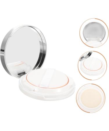 FOMIYES 2 Pcs Body Powder Compact Cushion Foundation Case Powder Cases Box Pack Travel Empty Toner 1 count (Pack of 1) Silver - Buy Online on GoSupps.com