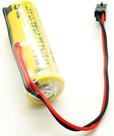 Pack of 12 - 1770-XYC 3V 1800mAh Battery Replacement for 1770-XYC/A 1770-XYB 1756-BA1 | Non-Rechargeable Black Plug | International Shipping - Buy Online on GoSupps.com