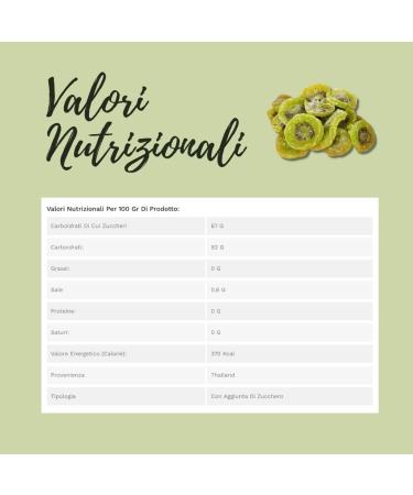 Natura d'Oriente Dehydrated Kiwi 500 g - Buy Online on GoSupps.com