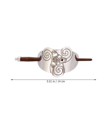 Shop Lurrose Vintage Celtic Hair Clip & Eating Sticks - Stylish Metal Hair Accessory for Women - Buy Online on GoSupps.com