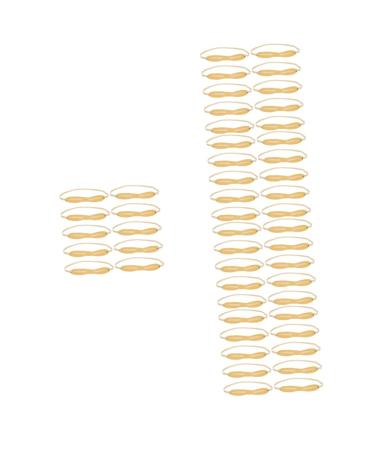 POPETPOP 50 pcs Skin Supply for Beginner Professional Silicone Practice Headband Eyebrow Fake