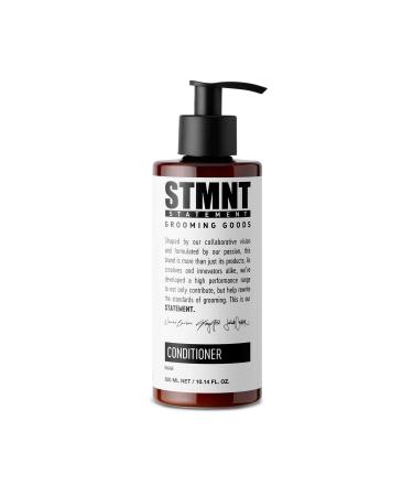 STMNT Grooming Goods Conditioner | Softens Hair | Restores Shine | Moisturizing Formula w/Activated Charcoal & Menthol | All Hair Types 10.14 Fl Oz (Pack of 1)