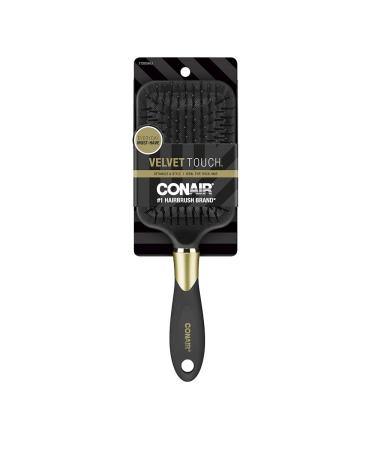 Conair Velvet Touch Detangle & Style Hair Brush - Effortless Hair Care - Buy Online on GoSupps.com