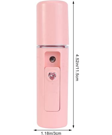 Baluue 1pc Humidifier Face Steamer Mini USB Mini Face Steamer Handheld Spray Device Makeup Device Abs Pink 11.5X3CM - Buy Online on GoSupps.com