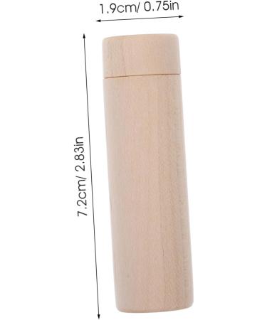 NULYLU Aromatherapy Essential Oil Nasal Inhaling Stick Portable Wooden Tube for Refreshing Scents Anywhere Relief from Nasal Congestion Made Wood and Material - Buy Online on GoSupps.com