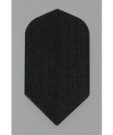 US Darts - 3 Sets (9 Flights) Black Nylon Slim Dart Flights - Cloth, Fabric, Ripstop