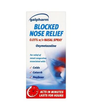 GALPHARM Blocked Nose Relief Nasal Spray 15ML