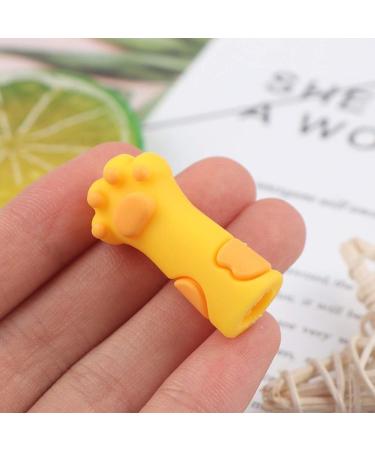 Black Nipper Protective Cover 1Pc Cat Paw Shape Silicone Nipper Cover Protective Sleeve Cuticle Nippers for Nail Cuticle Scissors Manicure Tools Tweezers Cap - Buy Online on GoSupps.com