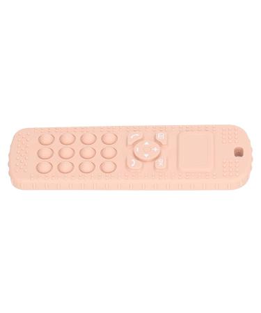 Silicone TV Remote Control Teether Toy for Babies - Peach Pink - Buy Online on GoSupps.com