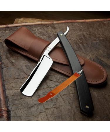 Leather Razor Strop Shaving Strap - Barber Straight Razor Knife Sharpening - Buy Online on GoSupps.com