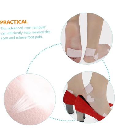 Housoutil 10 Sheets Flannel Footsticker Foot Cushion Foot Insoles Breathable Foot Pads Multi-Function Foot Patches Stickers Feet Pad Corn Toe Pads Foot Care Corn Pad Corn Cutters - Buy Online on GoSupps.com