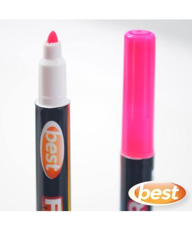 Fabric Markers Set (24 Pens) Non-Toxic, Machine Washable - Individual Colors, Bullet Tip - Ideal for Clothes, Jeans, Shirts - Buy Online on GoSupps.com