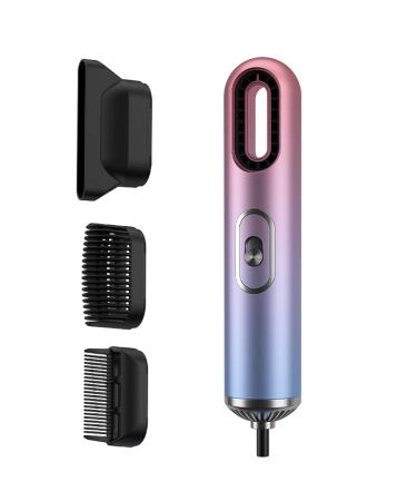 3 in 1 Ionic Hair Dryer Hot &Cold Wind Air Comb Hair Blow Dryer Straight Hair Comb Hot Air Brush Styler and Volumizer Comb (Aurora Color)