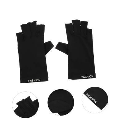 minkissy 5 Pairs Nail Protection Gloves Uv Nail Lamp Gloves Nail Polish Gloves Manicure Supplies Manicure Nail Mittens Women Nail Art Gloves Uv Hand Protector Nylon Miss Anti-uv Hand Guard - Buy Online on GoSupps.com