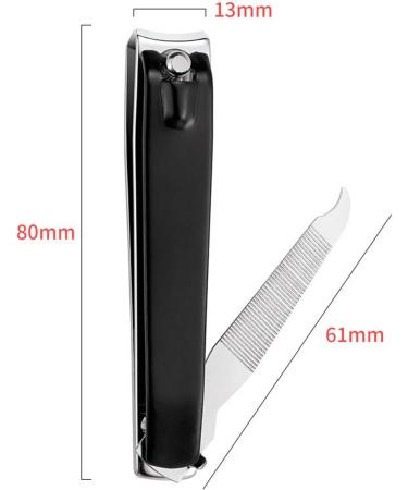SVAASA Nail Clippers Nail Clipper with Files Nail Scissors Fingernail Cutter Trimmer Nail Cutters Toenail Scissors Finger Nail Toenail Pedicure Tool - Buy Online on GoSupps.com