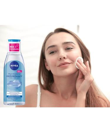 NIVEA Soothing Micellar Fluid 200ml | Amino Acid Complex & Vitamin E | Normal & Combination Skin | International Shipping - Buy Online on GoSupps.com