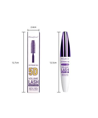 5D Waterproof Black Mascara - Volumizing & Curling Extension for Christmas Halloween Parties & Weddings - Buy Online on GoSupps.com