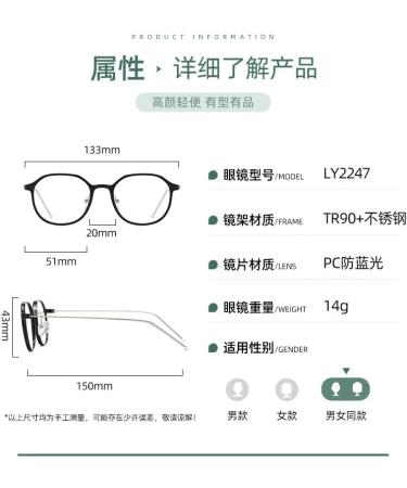 Buy SERONI Blue Light Blocking Glasses for Women & Men - Round TR90 Frame Anti-UV Ray Computer & Reading Glasses - Stylish Orange 51mm - Buy Online on GoSupps.com