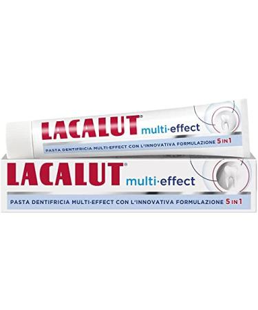 Lacalut Multi-Effect - Fluorescent Toothpaste Formula 5 in 1-75 ml - Buy Online on GoSupps.com