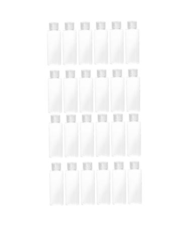 Beavorty 24 Pcs Refillable Bottle Cosmetics Container Bottled Handwashing Fluid Travel Portable