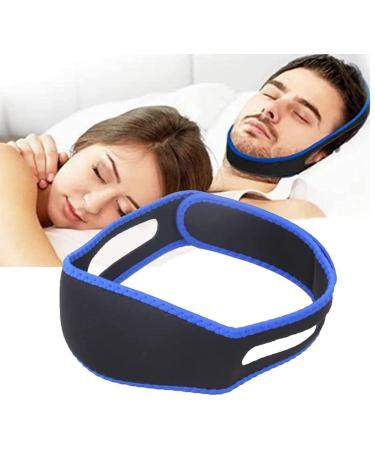 Omevett Anti Snoring Chin Strap Anti Snore Devices Adjustable Naturally Effective Anti Snore Chin Strap Stop Snoring Aids for Women Men Most Face Shapes