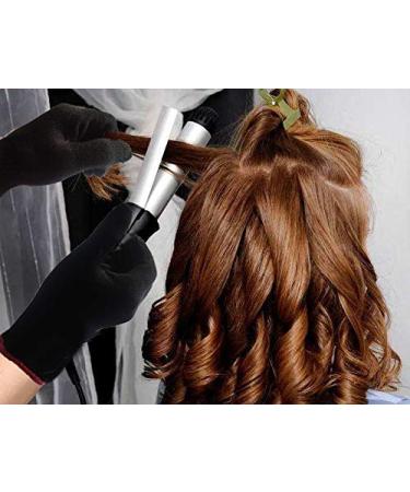 AFT90 Heat Resistant Glove for Hair Styling - Curling Iron, Flat Iron, Curling Wand - Black/Pink Edge - Buy Online on GoSupps.com