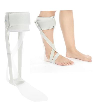 FRCOLOR 1pc Exercise Fixed Support Plantar Posterior Night Splint Hard Plantar Night Splint Plantar Brace Right Foot Orthotic Brace Sports Strap 33x24.5cm Grey