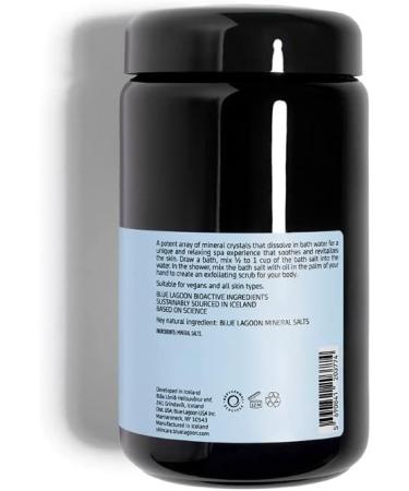 Buy Blue Lagoon Bath Salt - Sustainable Bioactive Luxury Skincare (12.3 oz | 350 g) - International Shipping Available - Buy Online on GoSupps.com