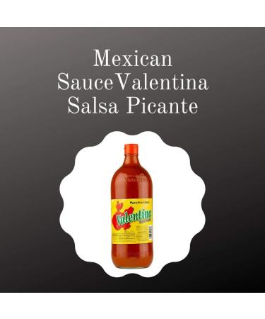 Valentina Salsa Picante 34 oz - Authentic Mexican Hot Sauce for Spicy Food | Imported by Wholesale San Diego - Buy Online on GoSupps.com