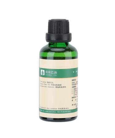 Pure Jojoba Oil 50ml - Genetic Engineering-Free Carrier Oil for Massage Spa Face & Hair Moisturizer - Buy Online on GoSupps.com