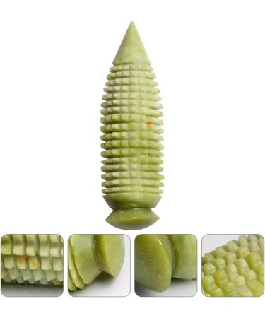 Lurrose Jade Massage Roller & Muscle Stick - Full Body Massager (Green) | International Shipping Available - Buy Online on GoSupps.com