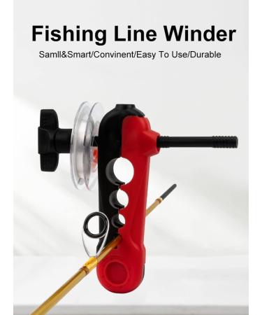 ZZTTL Fishing Line Spooling Tool - Compact Mini Spooler for Spinning & Baitcasting Reels - Portable Station System for Twist-Free Fishing Line Spooling - Buy Online on GoSupps.com
