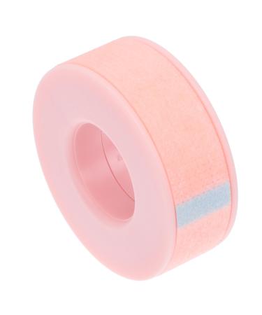 Angoily 1pc Makeup Tape Eyelash Grafting Accessory Grip Tape Lash Grafting Tape False Eyelashes Tape Ktape under Medical Tape Eyelash Tape Not Hurt Extend Pink Non-woven Fabric