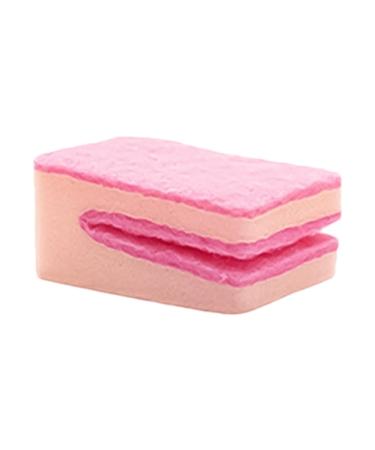 Scrub Sponges Kitchen | Scouring Pad Cleaning Sponge Dish Scrubber | Kitchen Sponges and Scrubbers Dish Wash Sponge Scrubbing Sponge for Cleaning Dishes Pink