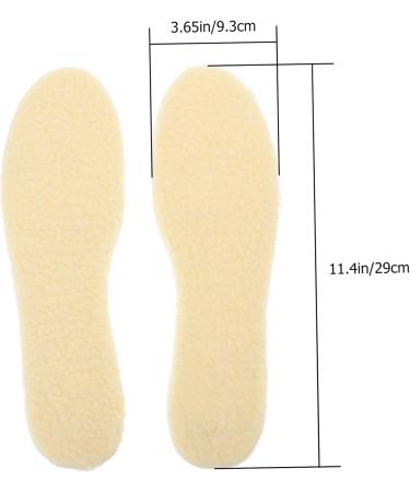 Didiseaon Cuttable Insoles for Men & Women | Warm Fluffy Inserts for Boots & Sneakers | Odor-Eating Orthotics - Buy Online on GoSupps.com