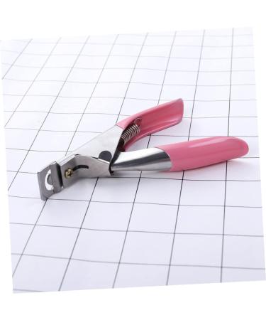 Beavorty Nail Art Scissors Metal Shears u Shaped Nail Scissors False Nail Tip Clipper Acrylic Nail Tool Nail Tool Stainless Steel Nail Clippers Nail File False Nails Manicure medium Rosy - Buy Online on GoSupps.com