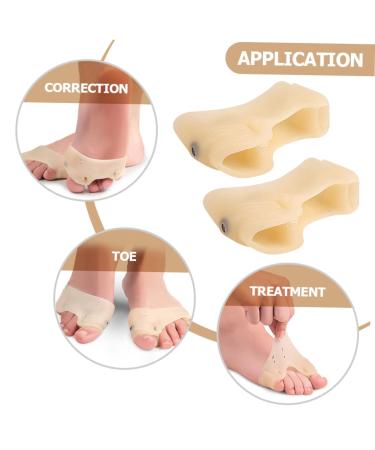 Magnetic Toe Separator Splints - 1 Pair | Bunion Relief & Toe Alignment | Overlapping Toe Correction - Buy Online on GoSupps.com