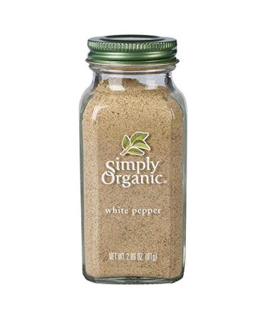 Simply Organic White Pepper 2.86 oz (81 g)