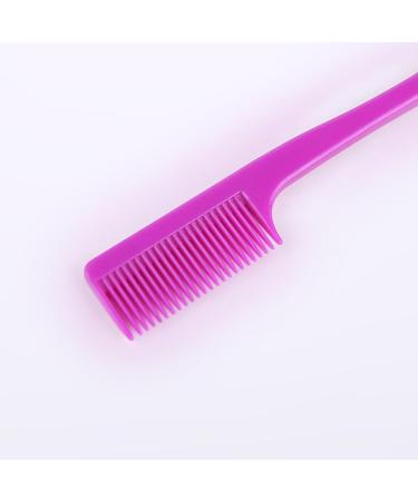 Eyebrow comb Portable Toothbrush Eyebrow Comb Double-head Makeup Brush Multifunctional Dye Hair Brush Eyebrow Brush Black - Buy Online on GoSupps.com