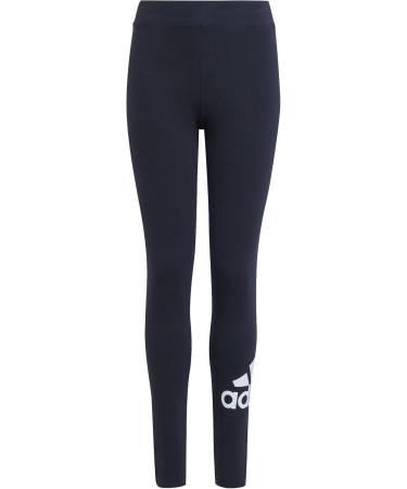 Buy adidas Girls G ESS Bl Tig Leggings 11-12 Years - Stylish Black/White Athletic Wear for Kids - International Shipping Available - Buy Online on GoSupps.com