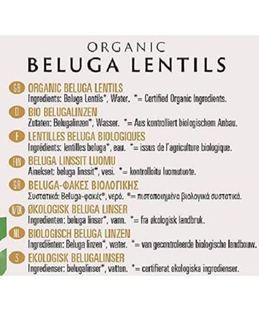 Biona Organic Black Beluga Lentils 400g - Premium Quality | Pack of 1 - Buy Online on GoSupps.com