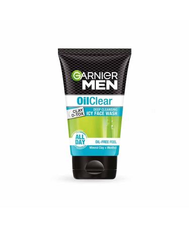 Garnier Men Oil Clear Face Wash  100G 100Gm - Buy Online on GoSupps.com