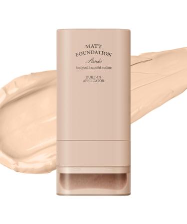 G n rique Foundation Stick - Face Foundation Stick Face Foundation | Liquid Foundation Moisturizing Base 20g with Brush Blemish Corrector Foundation