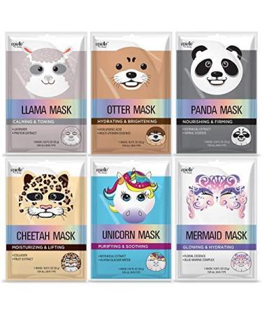 Shop Otter Character Masks 6-Pack | Fun & Unique Costume Accessories - International Shipping Available - Buy Online on GoSupps.com