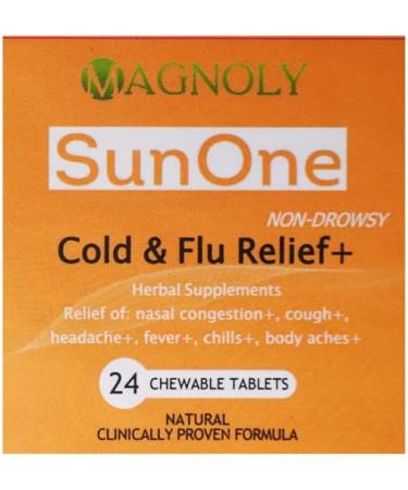 SunOne Herbal Supplements for Cold & Flu Relief - Non-Drowsy Formula | Shop Internationally - Buy Online on GoSupps.com