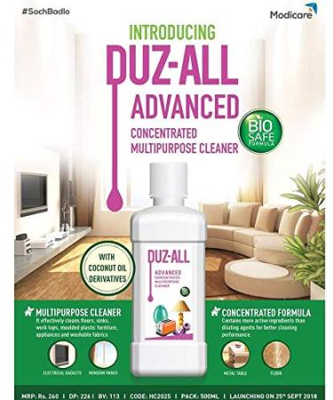 DUZ -ALL ADVANCED CONCENTRATED MULTI PURPOSE cleanser